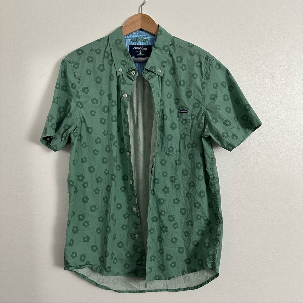 Chubbies Floral Patterned Button Up (Regular Fit)… - image 2